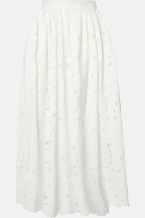 Erdem Gonna midi in misto cotone