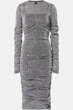 Dolce & Gabbana Abito midi con paillettes
