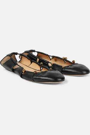 Chloé Chloé Ballerine Luna in pelle con cut-out