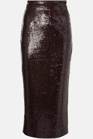 Roland Mouret Gonna midi con paillettes