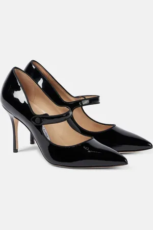 Manolo Blahnik Pumps Campari 90 in vernice