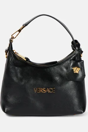 VERSACE Borsa Tag Small in pelle