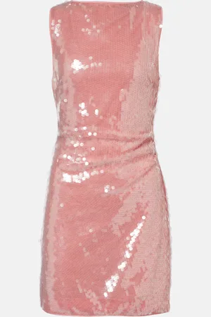 Staud Abito corto Eton con paillettes