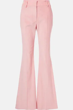 GABRIELA HEARST Pantaloni flared Ianthe in velluto