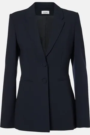 Fforme Blazer Bennet in crêpe di misto lana