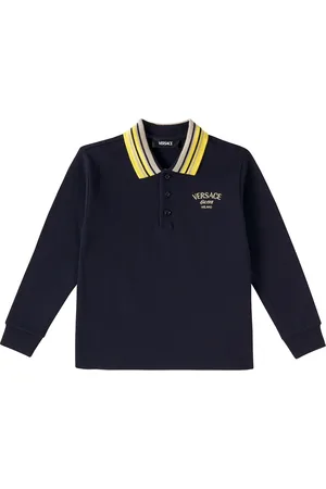 VERSACE Polo Versace Milano in piqué di cotone
