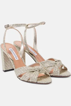Aquazzura Sandali Nina 85 in tweed