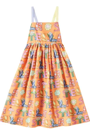 Stella McCartney Abito in cotone con stampa