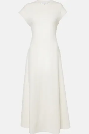 Proenza Schouler White Label - Abito midi Melanie in misto cotone