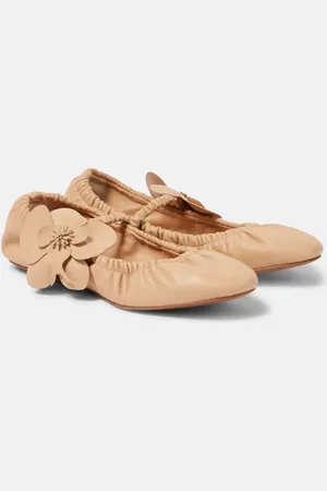 ZIMMERMANN Ballerine Mary Jane Orchid in pelle