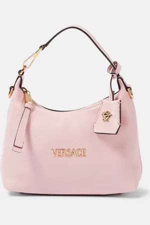 VERSACE Borsa Tag Small in pelle