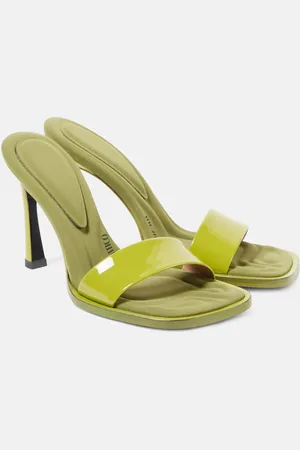 The Attico Mules Mia 95 in vernice
