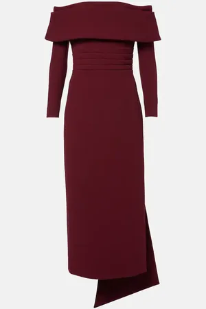EMILIA WICKSTEAD Abito midi Derika in crêpe