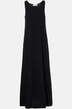 EXTREME CASHMERE Abito lungo N°386 Elisa Short in cashmere