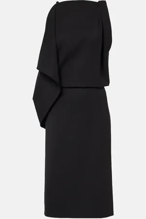 Proenza Schouler Abito midi Elena in misto lana