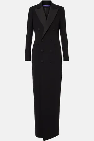 Ralph Lauren Abito lungo Kristian in cady di seta