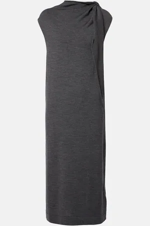 Jil Sander Abito midi in lana