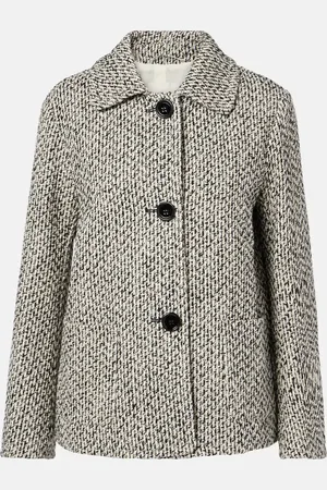 Max Mara Giacca in misto lana e cotone