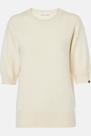 EXTREME CASHMERE Top N°63 in maglia di misto cashmere