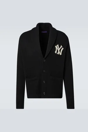 Ralph Lauren Cardigan Yankees™ in cashmere con pelle