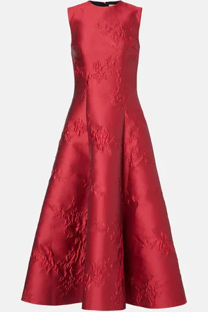 EMILIA WICKSTEAD Abito midi Mara in jacquard