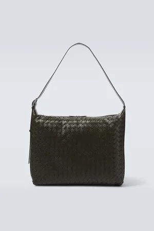 Bottega Veneta Borsa a tracolla Traveler in pelle Intreccio