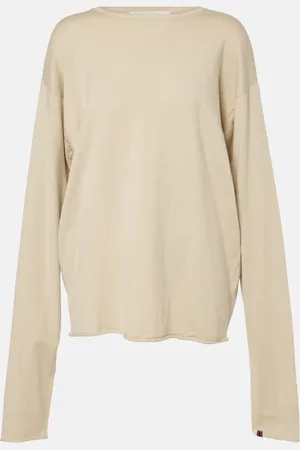 EXTREME CASHMERE Top N°347 Aries in cotone e cashmere