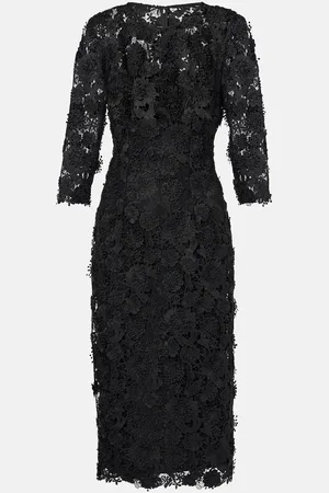 Carolina Herrera Abito midi in pizzo