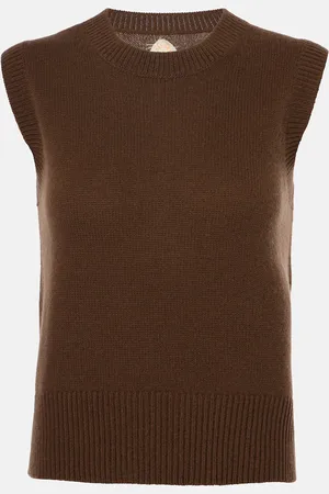 Jardin des Orangers Pullover senza maniche in cashmere