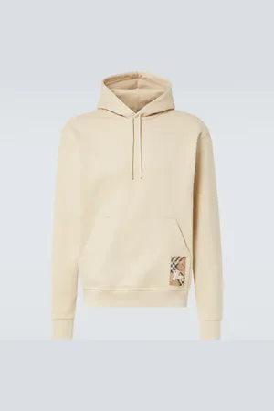 Burberry Felpa in cotone con cappuccio