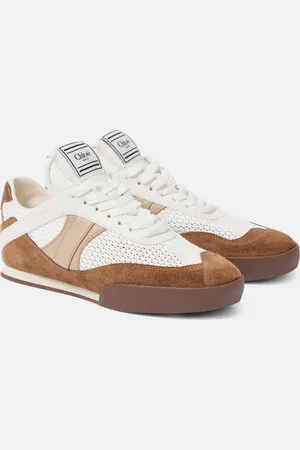 Chloé Chloé Sneakers Kick con suede e pelle