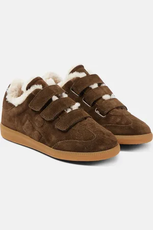 Isabel Marant Sneakers Beth in suede e shearling