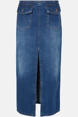 Chloé Chloé Gonna midi di jeans