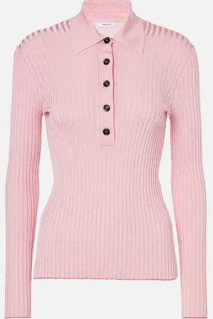Salvatore Ferragamo Polo in maglia a coste