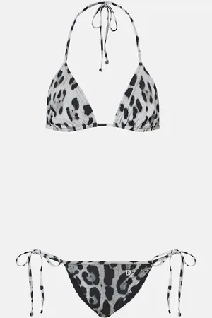Dolce & Gabbana Bikini con stampa leopardata