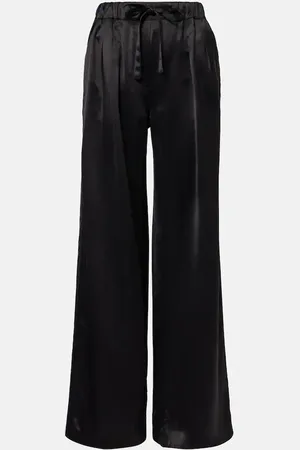 Loewe Pantaloni a gamba larga e vita bassa
