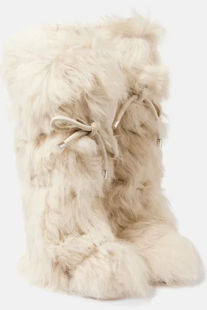 Moncler Stivali doposci Gaia in shearling