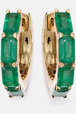 Shay Orecchini in 18kt con smeraldi