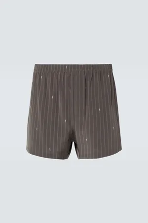 Saint Laurent Boxer in seta