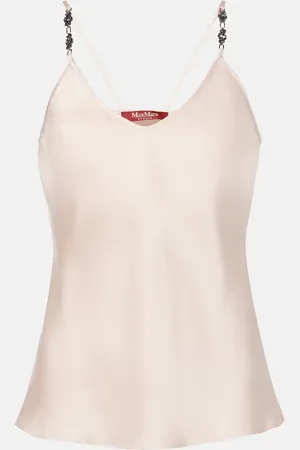 Max Mara Camisole Afelio in raso