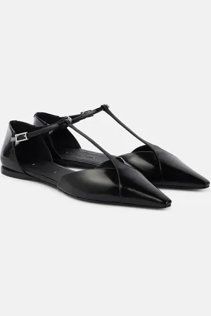 Max Mara Ballerine Fsilkway in pelle