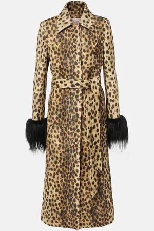 VALENTINO Cappotto Jaguar Spots VGold in lana