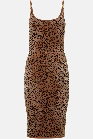 VERSACE Abito midi Medusa ‘95 in maglia