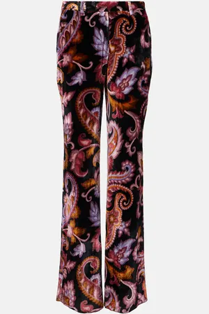 Etro Pantaloni regular in jacquard