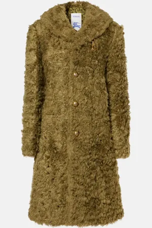 Burberry Cappotto in pelliccia sintetica