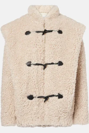 Marant Etoile Giacca Avalia in shearling sintetico