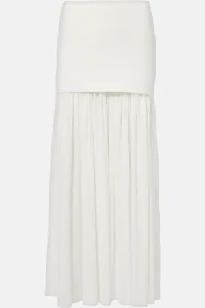 Proenza Schouler Gonna lunga Paige in chiffon di crêpe