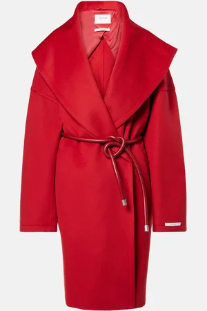 Sportmax Cappotto a portafoglio Luciana in lana
