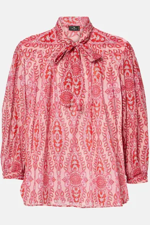 Etro Blusa in cotone con stampa