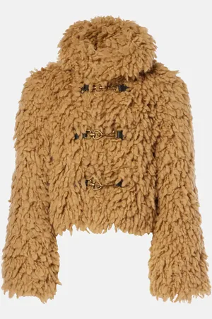 Burberry Giacca in shearling sintetico